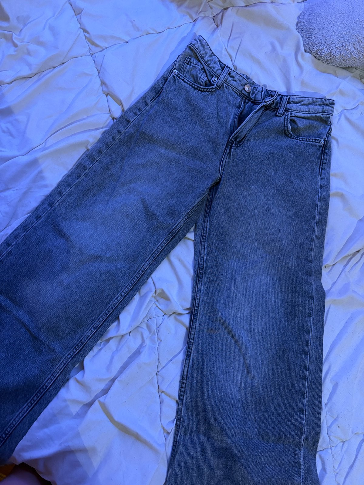 jean h&m, Enlèvement ou Envoi, Comme neuf, Gris