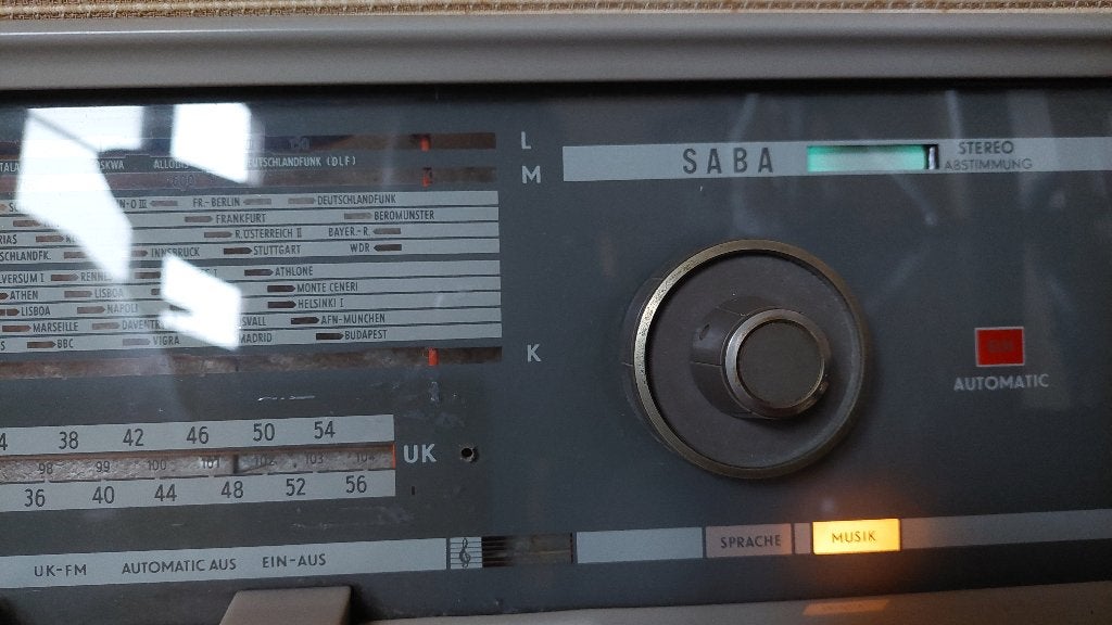 Vintage Saba radio (werkt nog), Ophalen, Gebruikt, Radio