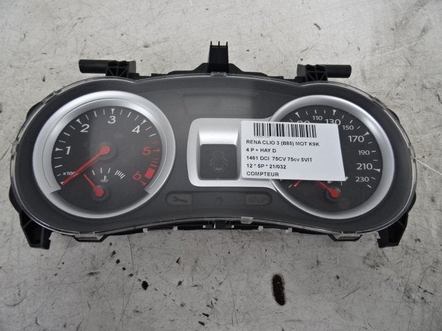 COMPTEUR DE VITESSE Clio III (BR / CR) (8201060299A), Renault, Utilisé, Peter-Huppertz-Straße 5
51063  Köln, DE, Dialog.deutschland@renault.de