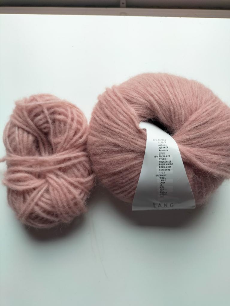 Malou light baby alpaca wol Veritas, Hobby en Vrije tijd, Ophalen of Verzenden, Gebruikt, Breien of Haken, Wol of Garen
