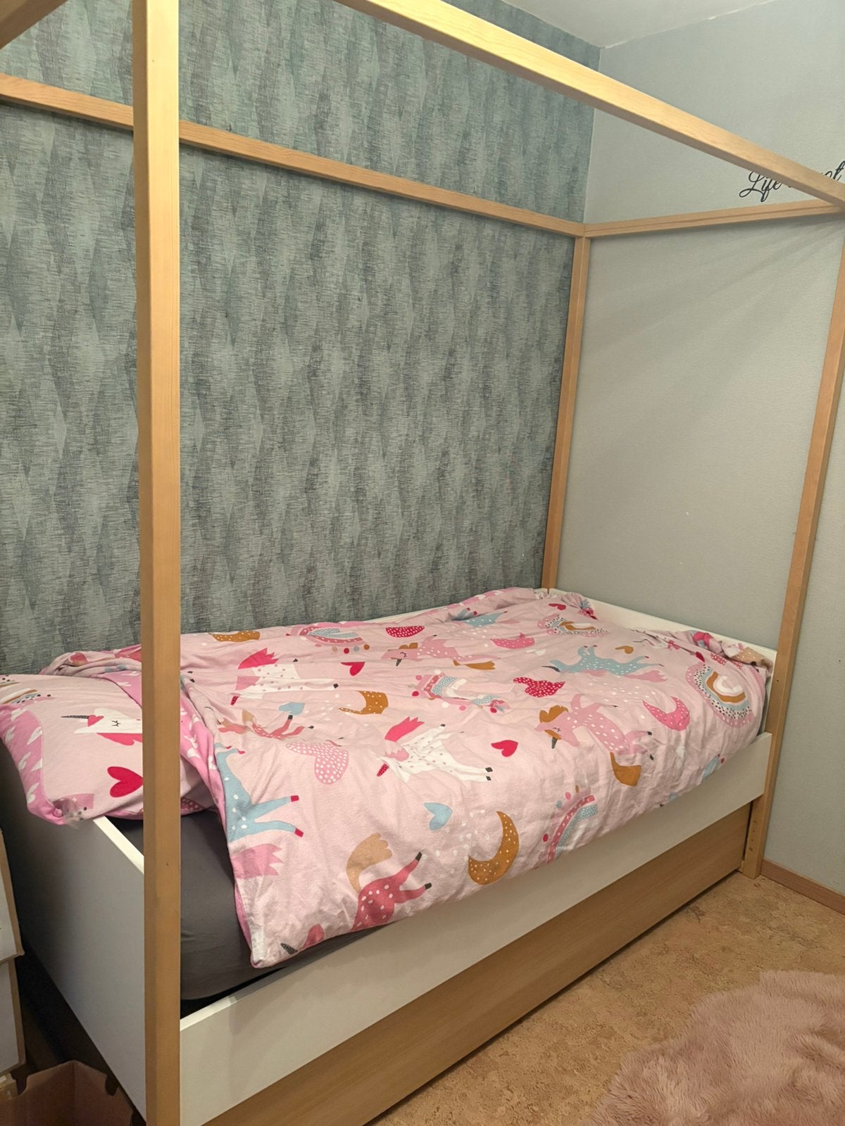 Gratis eenpersoonsbed - goede staat, Kinderen en Baby's, Kinderkamer | Bedden, Ophalen, Zo goed als nieuw