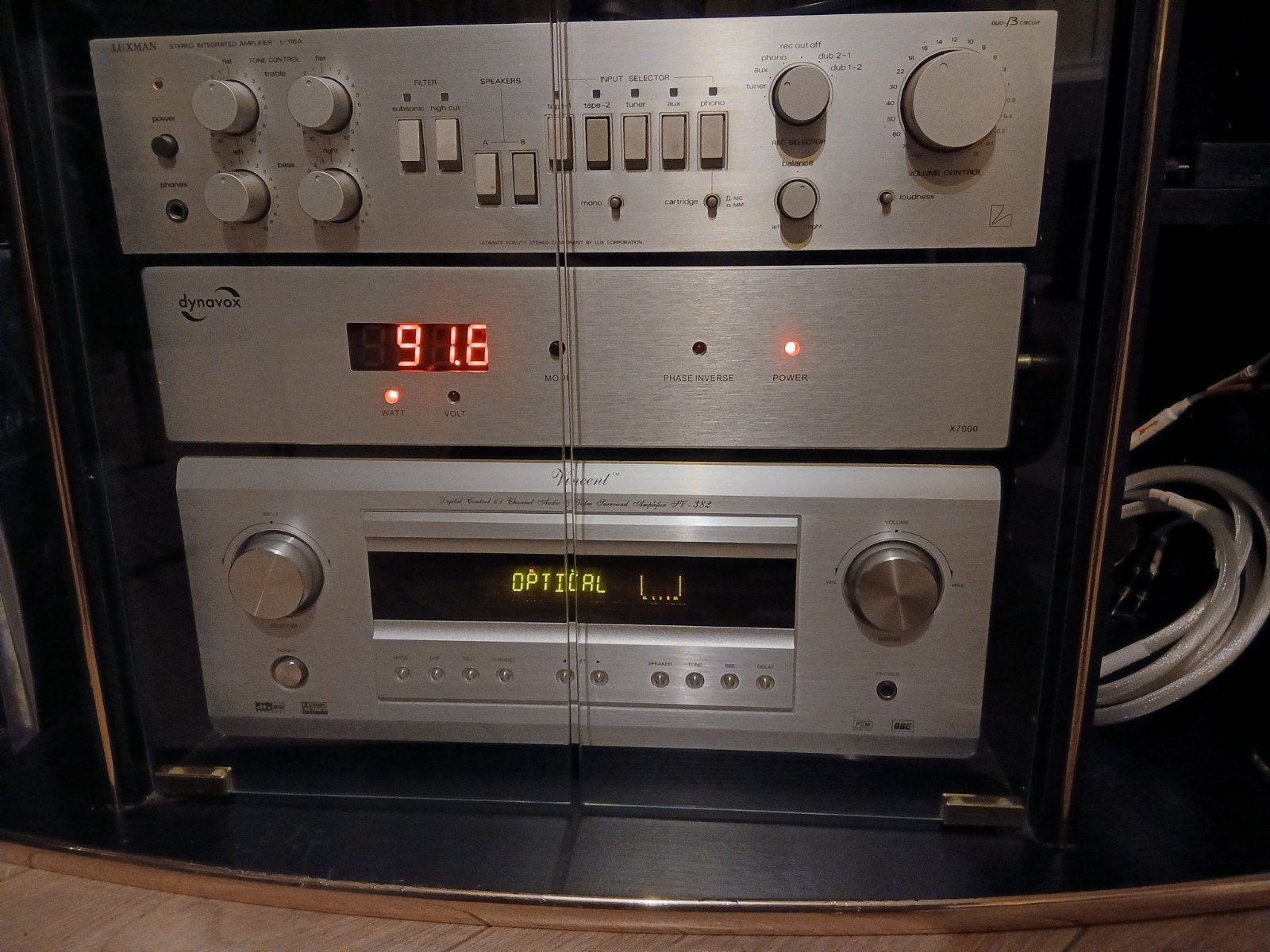 Luxman L 116 A in degelijke staat, Enlèvement ou Envoi, Haut-parleurs