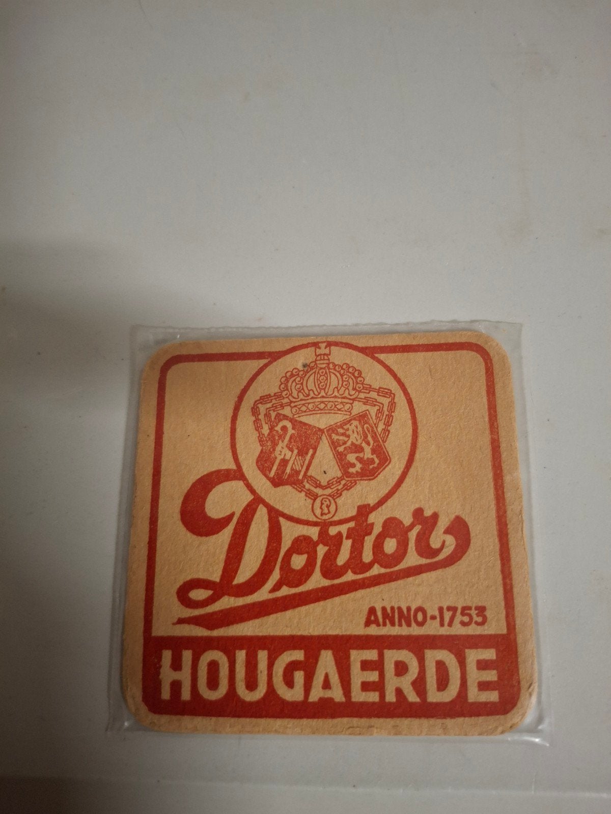 Oud bierviltje dortor hougaerde, Ophalen of Verzenden
