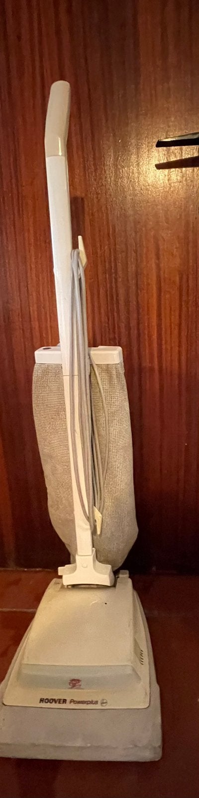 Vintage Hoover Powerplus Stofzuiger–100% werkend+5 zakken, Aspirateur balai, Sac à poussière, Enlèvement, Utilisé