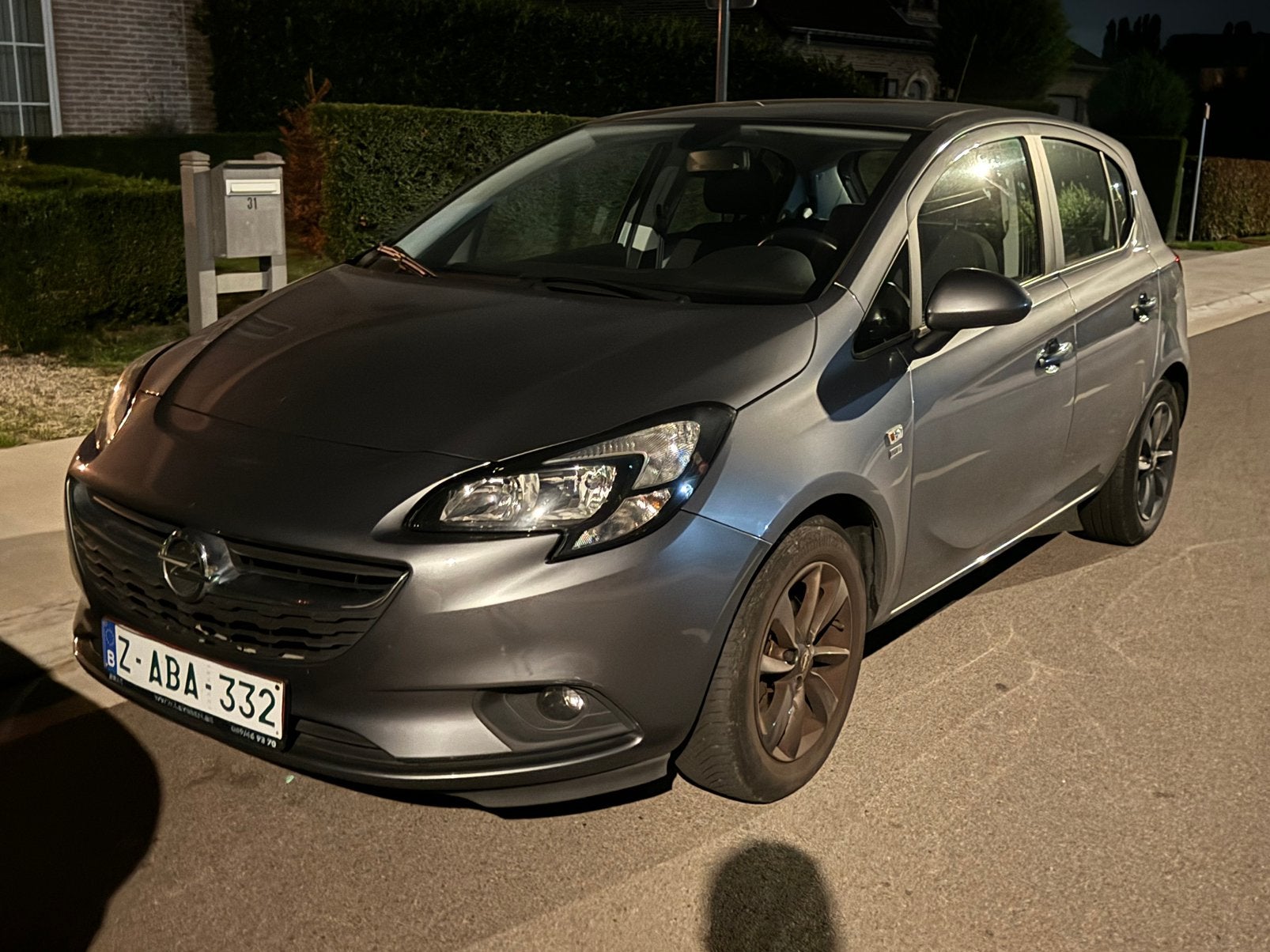 Opel Corsa1.2 essence , gps , airco , 131.000km , 10.2019., Argent ou Gris, Achat, Euro 6, Entreprise