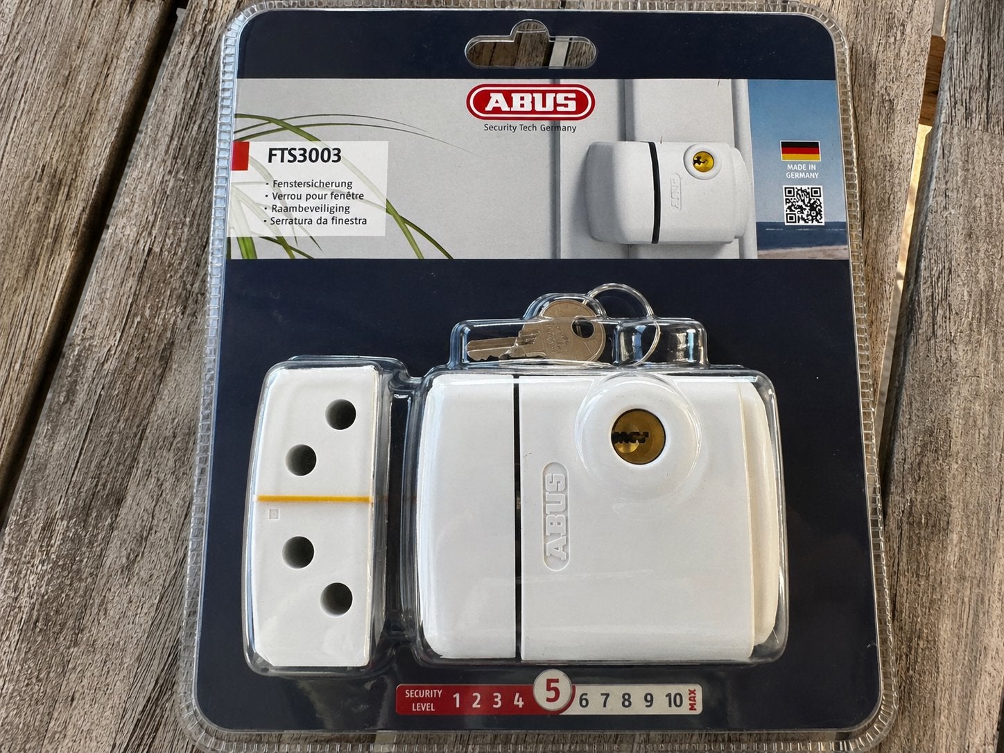 ABUS FTS3003 Raamveiligheidsslot - Nieuw, Ophalen, Nieuw