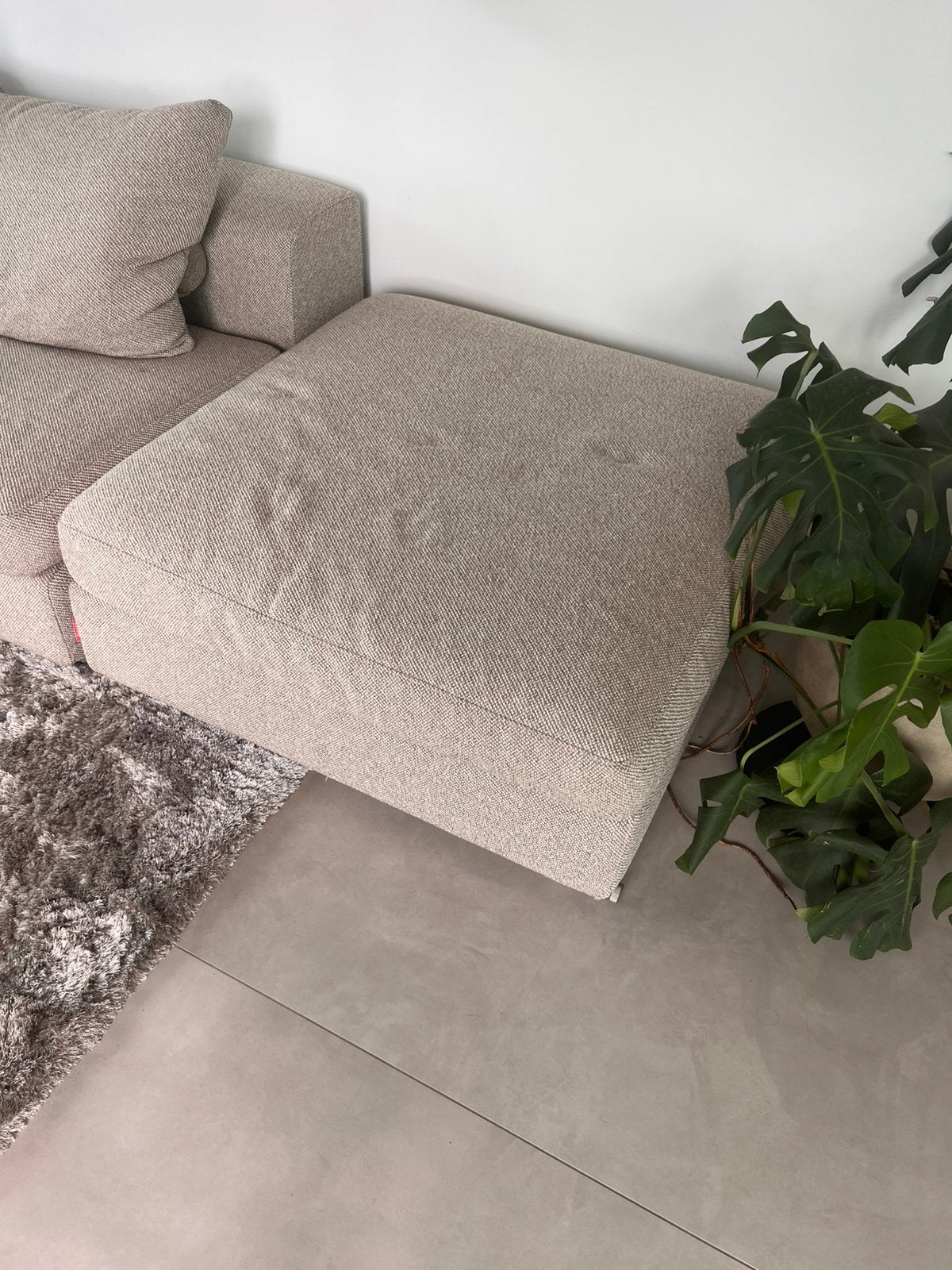 Pouf flexform 100 x 100 cm, Ophalen, Zo goed als nieuw