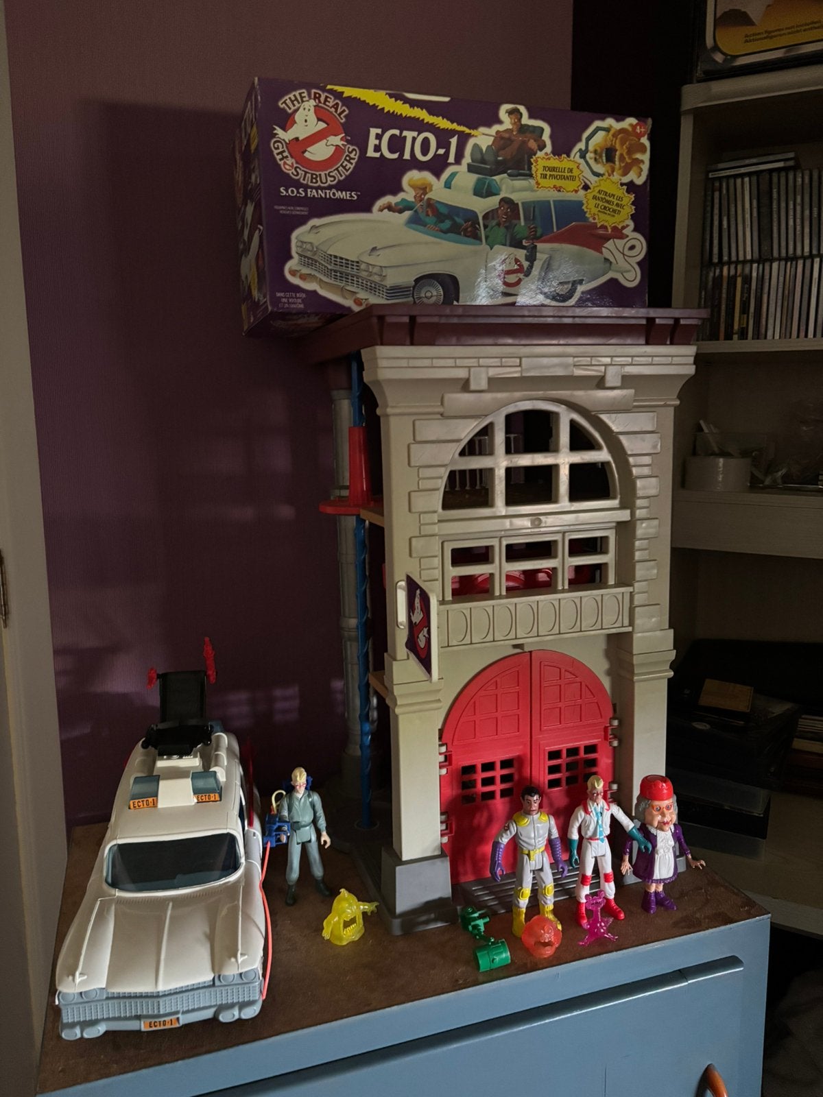 Vintage Ghostbusters, Kinderen en Baby's, Speelgoed | Actiefiguren, Ophalen, Gebruikt
