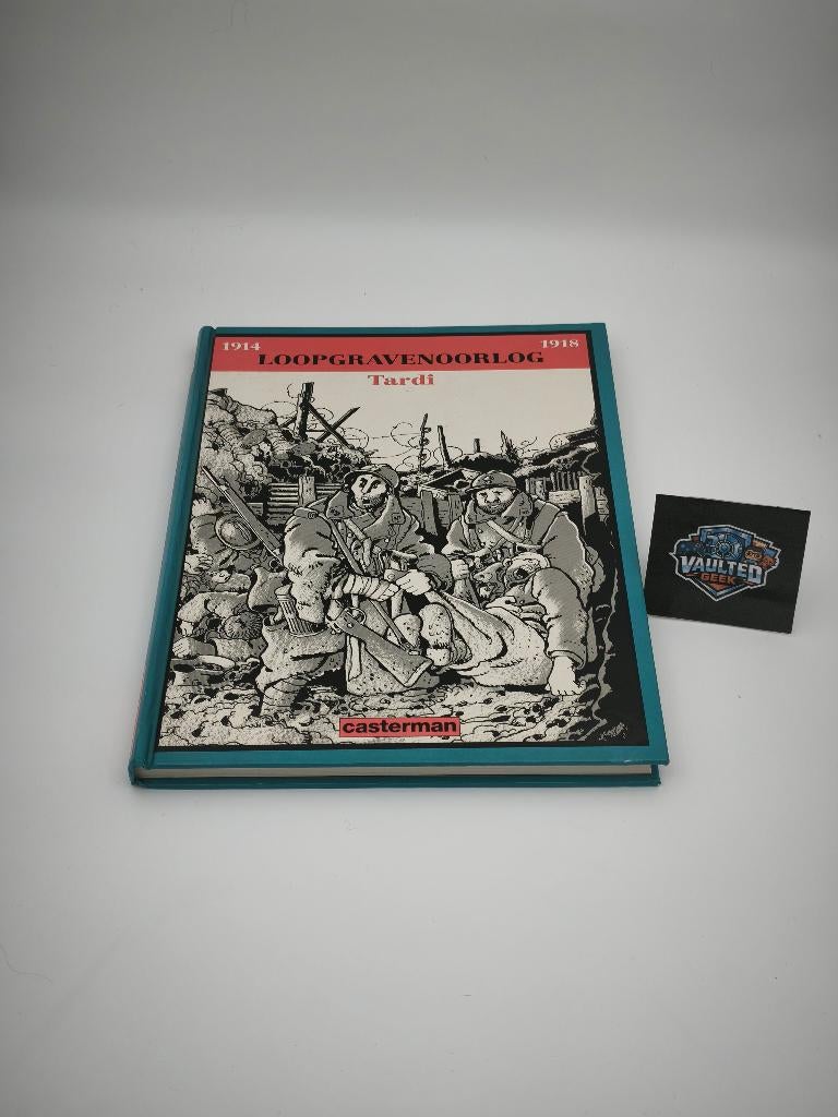 Loopgravenoorlog 1914-1918 Eerste Druk Tardi Casterman, Gelezen, Eén stripboek, Ophalen of Verzenden, J Tardi