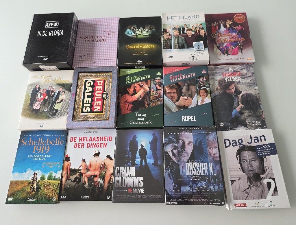 Vlaamse TV series, Cd's en Dvd's, Ophalen of Verzenden