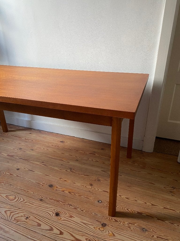 Houten eettafel, Huis en Inrichting, Ophalen, Gebruikt, 50 tot 100 cm, 100 tot 150 cm
