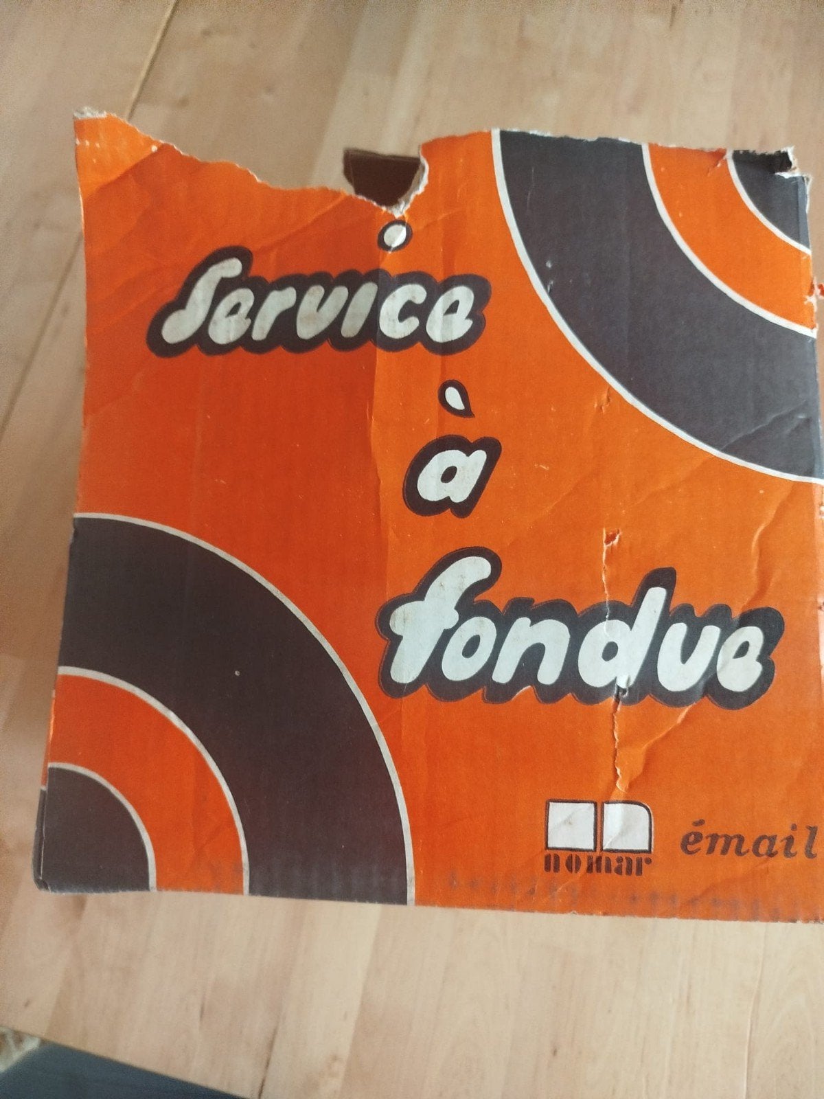 Service à fondue en fonte "Le creuset", Antiek en Kunst, Ophalen