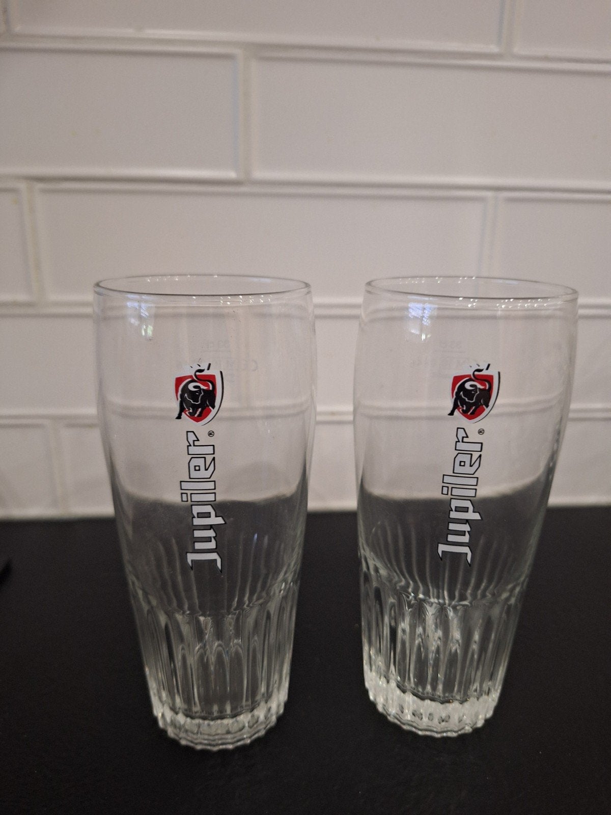 Jupiler Glazen 33 cl 12 stuks voor 10€, Verzamelen, Ophalen