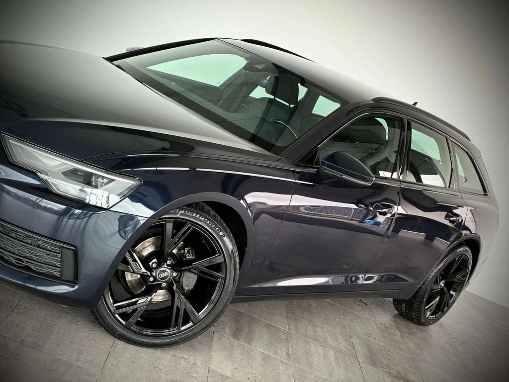 Audi A6 BREAK 2.0 TDi SPORT-1ERPRO-GPS-CUIR-ATTELAGE-PDC, Auto's, Audi, Gebruikt, 4 cilinders, Leder, Bedrijf