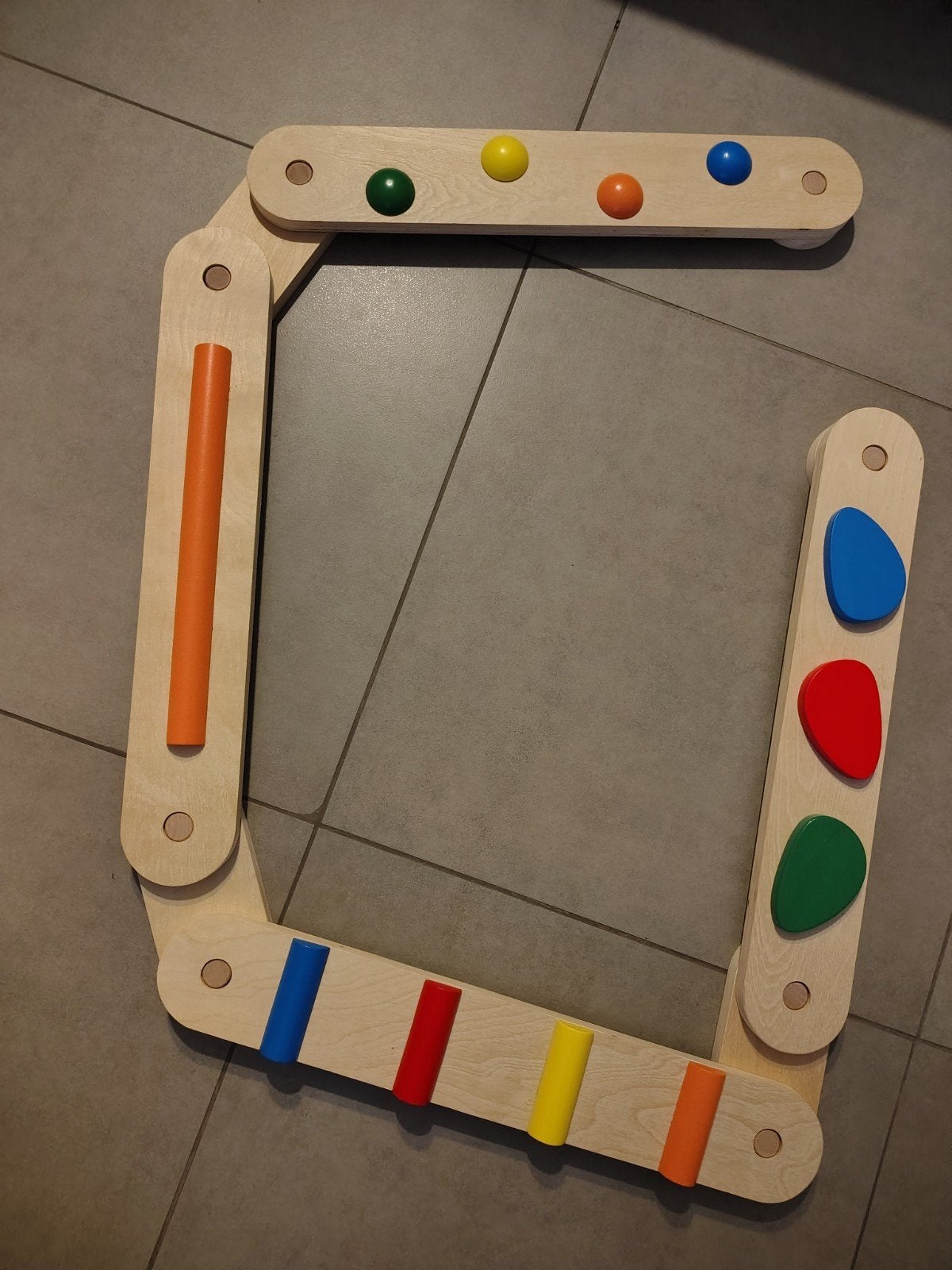lupilu Houten evenwichtsbalk - Houten speelgoed, Ophalen