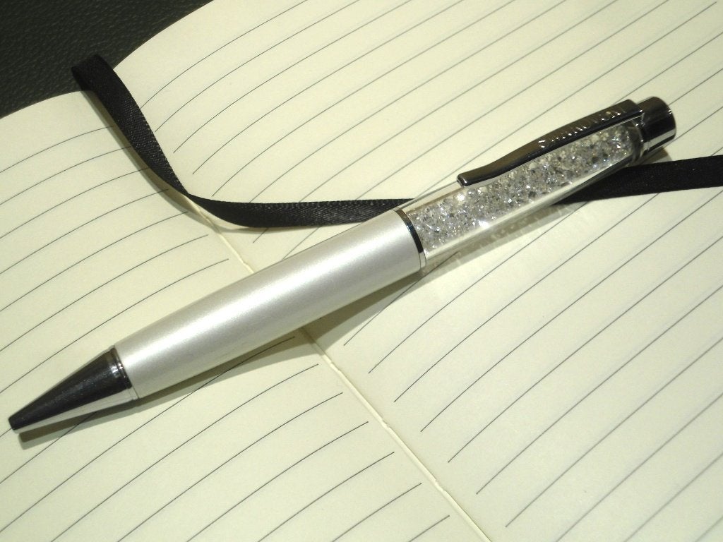 Stylo à bille Swarovski Crystalline 13 mm., Collections, Enlèvement, Comme neuf, Stylo à bille