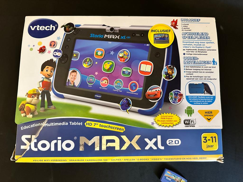 V tech Storio Max, Kinderen en Baby's, Ophalen, Zo goed als nieuw