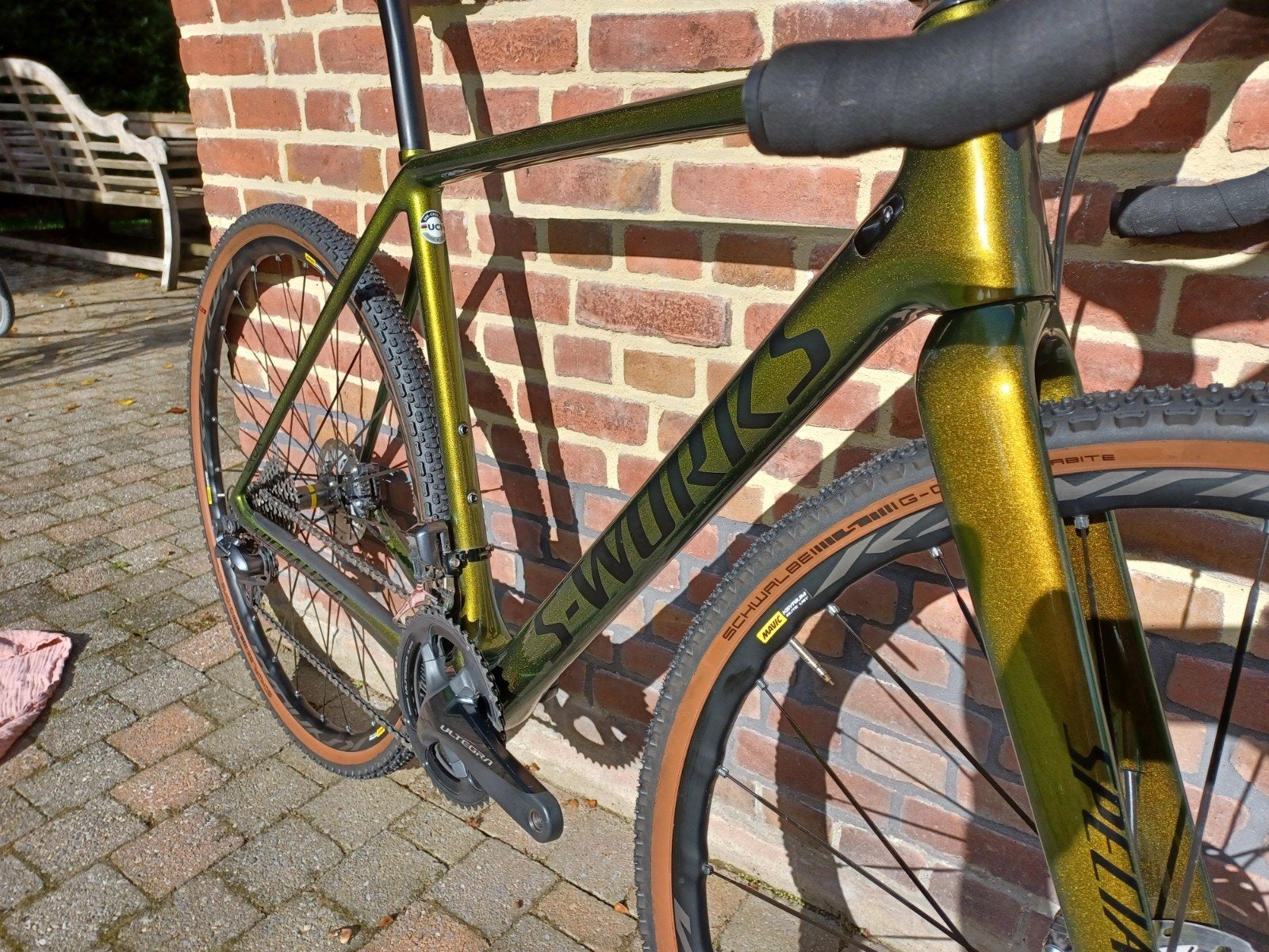 S-Works Crux maat 55 Ultegra DI2 nieuwstaat + extra set wiel, Fietsen en Brommers, Versnellingen, Specialized sworks, Zo goed als nieuw