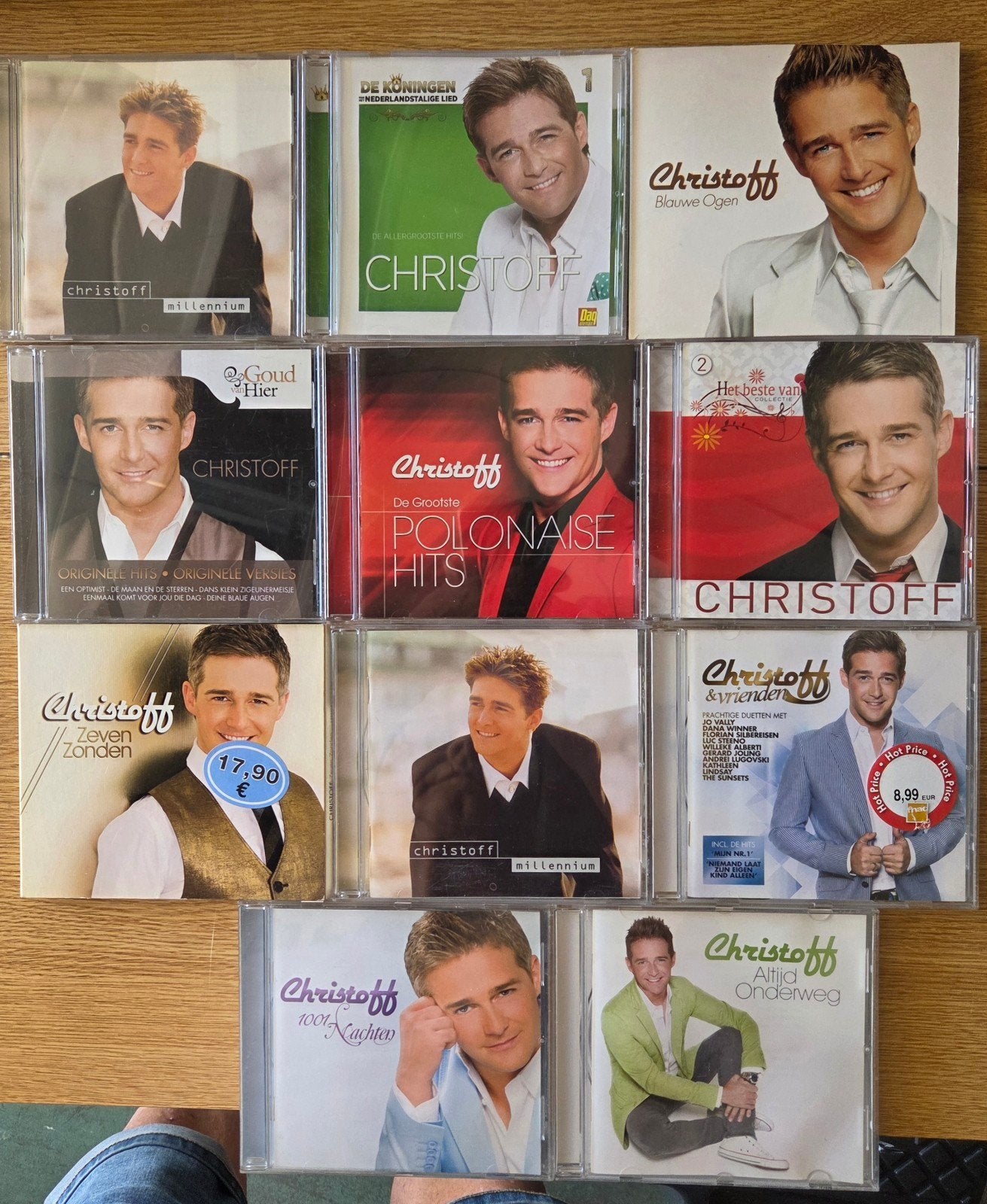 lot Christoff cd's, Cd's en Dvd's, Cd's | Schlagers, Ophalen of Verzenden