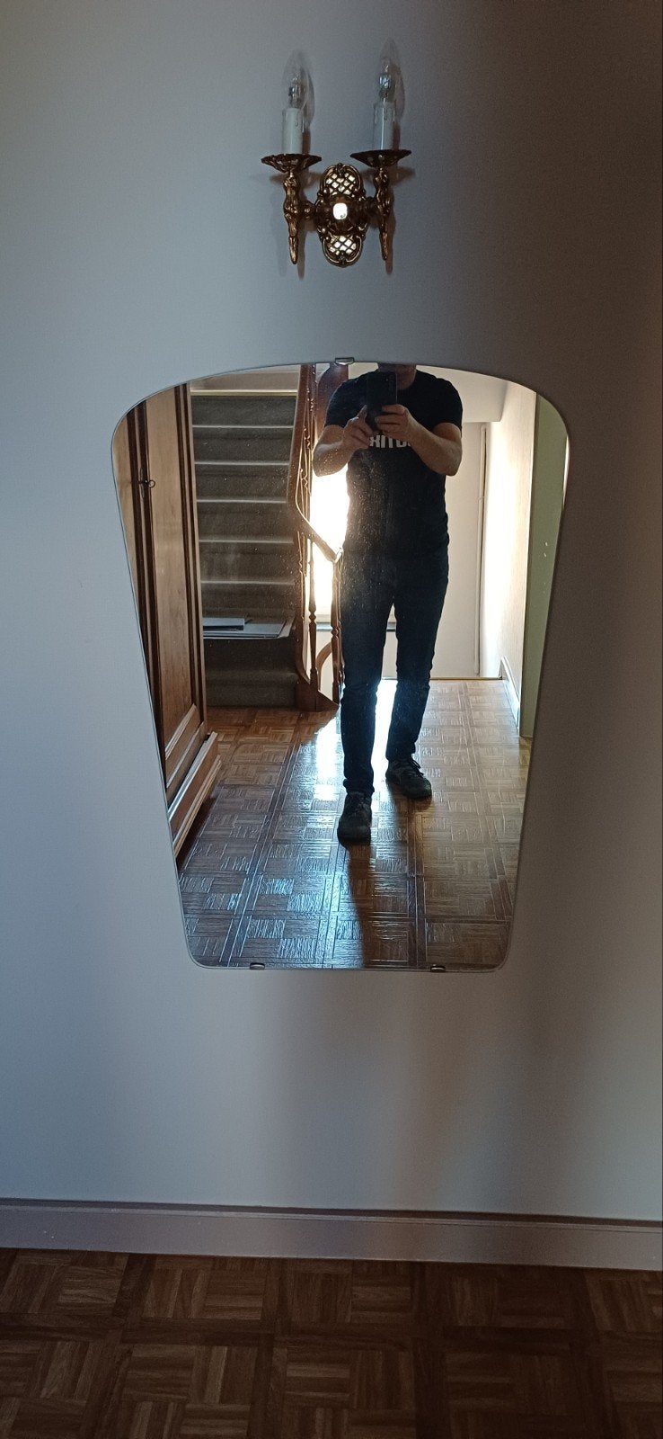 A sasir miroir, Moins de 100 cm, Comme neuf, Enlèvement, 50 à 75 cm