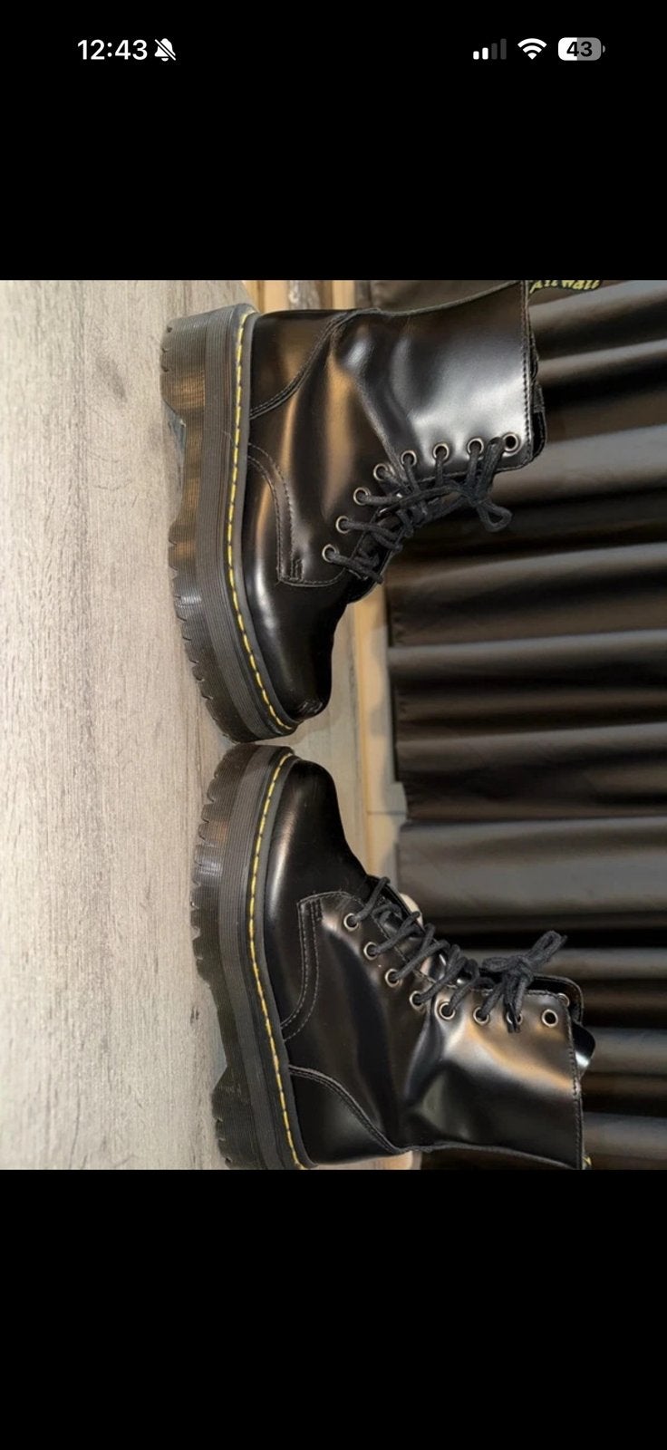 Dr.Martens Jadon veterboots, Vêtements | Hommes, Bottes, Enlèvement ou Envoi, Comme neuf, Noir