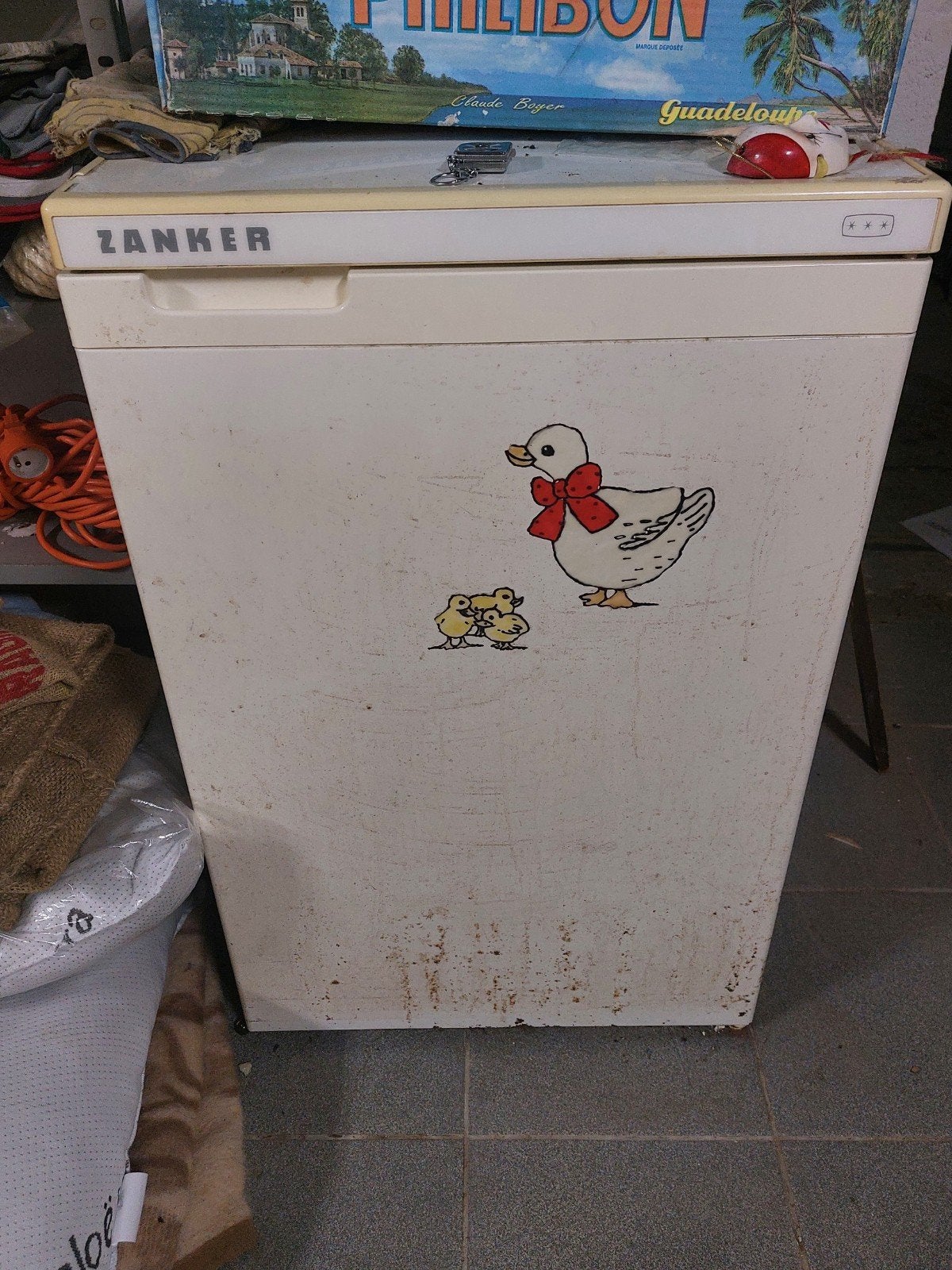 Petit réfrigérateur très pratique, Enlèvement