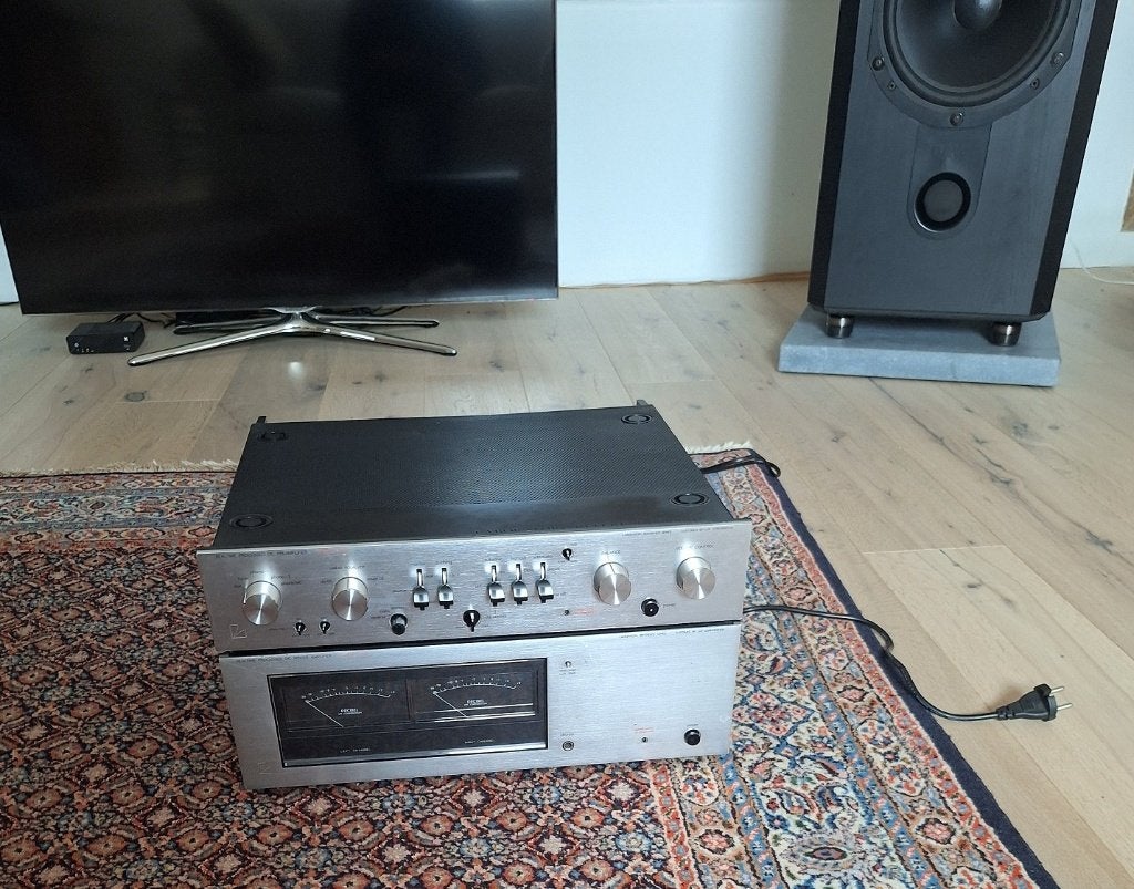 Luxman 5M21 en 5C50, Audio, Tv en Foto, Versterkers en Ontvangers, Ophalen, Gebruikt