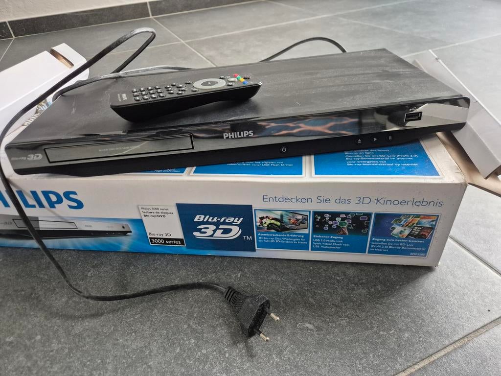 Philips Blu-ray 3D speler, Audio, Tv en Foto, DVD spelers, Ophalen of Verzenden, Philips