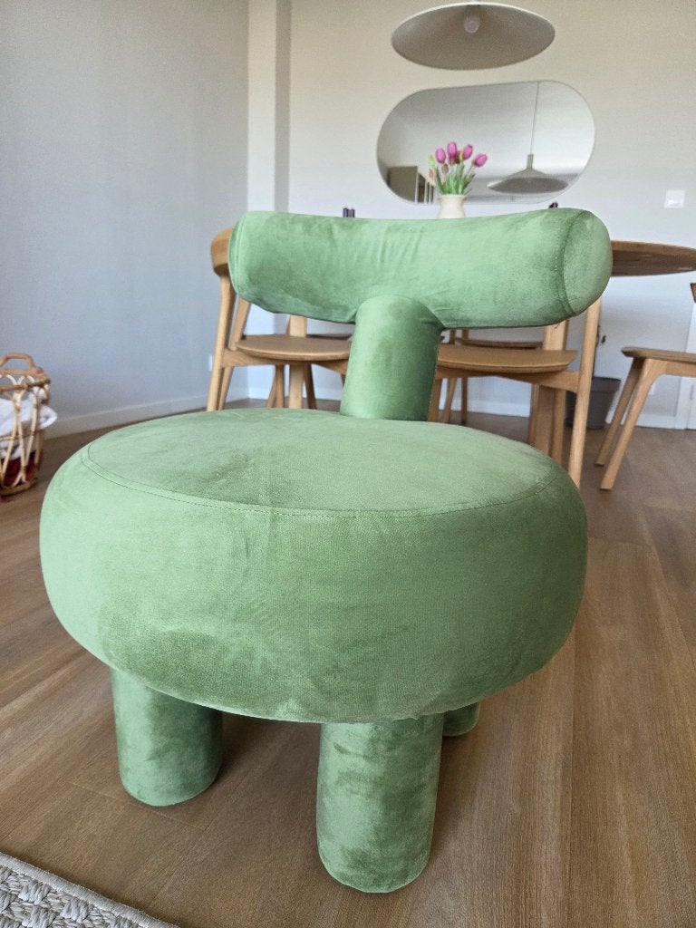 Fauteuil Leitmotiv Abrazo Président vert jungle, Enlèvement ou Envoi, Comme neuf, Tissus