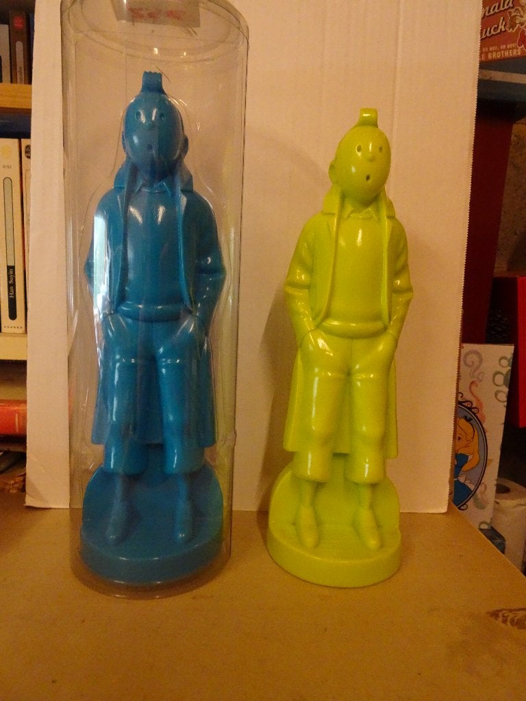 2 Figurines Tintin "Oscar" - Hergé, Collections, Enlèvement ou Envoi, Neuf, Autres types