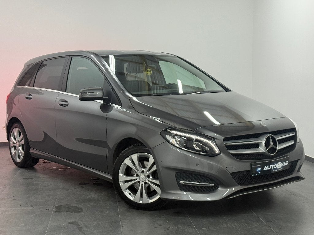 Mercedes-Benz B180 Euro6 - Boite Auto - Navi - Led - Camera, Autos, 90 kW, Argent ou Gris, Euro 6, Entreprise