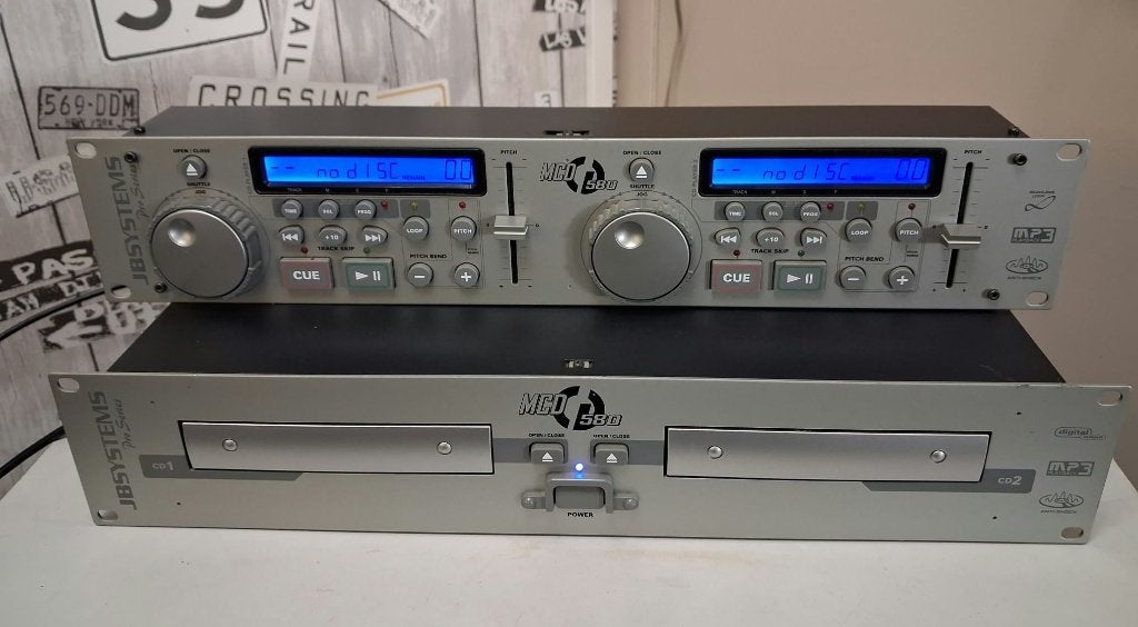 JB Systems MCD 580 – Dubbele CD/MP3-speler, Audio, Tv en Foto, Ophalen of Verzenden, Zo goed als nieuw, Overige merken