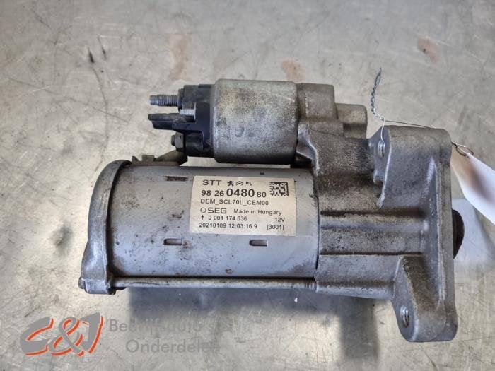 Startmotor van een Peugeot Boxer, Gebruikt, -, -, Ophalen of Verzenden