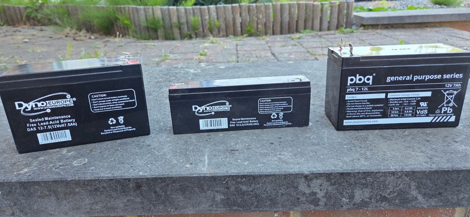 batterie 12v, Enlèvement, Utilisé