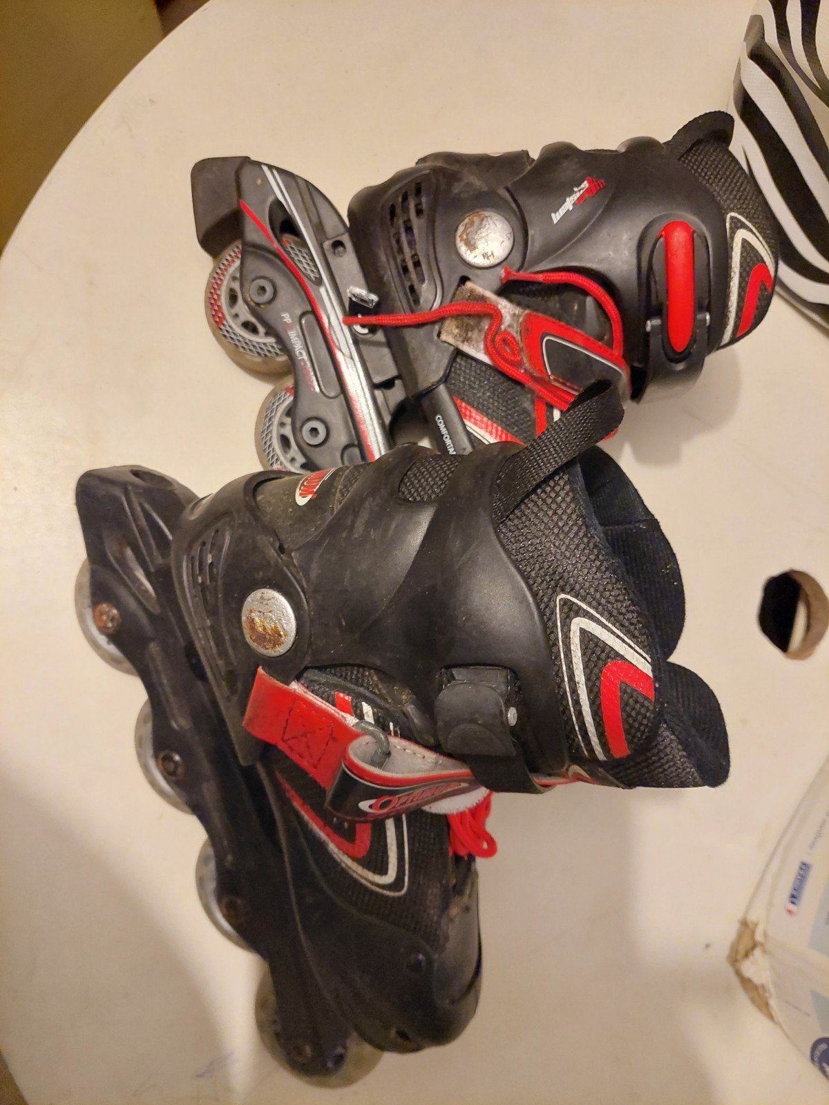 kinder-inlineskate maat 32-35, Ophalen, Gebruikt, Jongen of Meisje