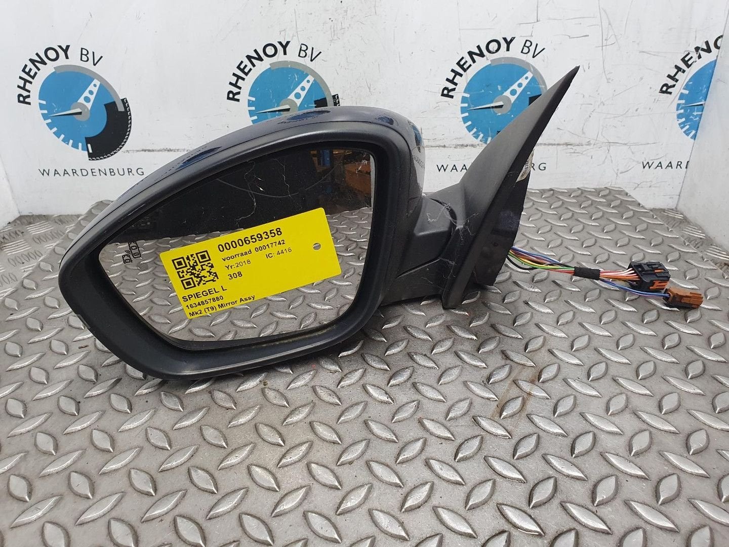 PEUGEOT 308 1.2 PureT.Blue L. Ex  SPIEGEL L 1634857880 2018, Enlèvement ou Envoi, Utilisé, ARN reconnu