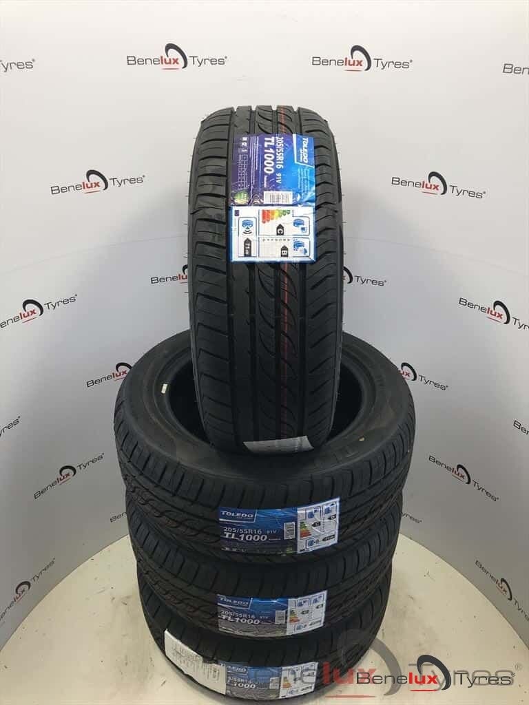2 of 4 NEW 205/55R16 91V Toledo TL1000 205/55 R16 205/55/16, Autos : Pièces & Accessoires, Neuf, -, 16 pouces, Véhicule de tourisme