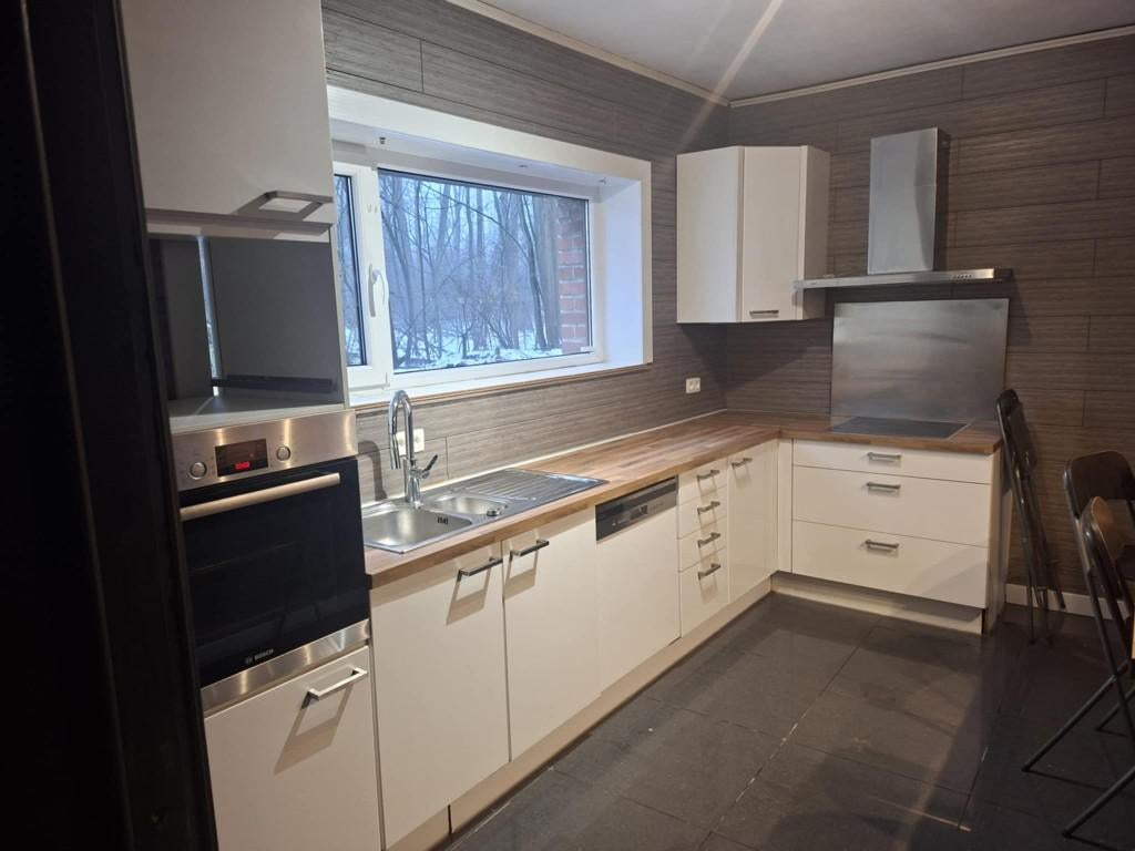 Uitgeruste keuken, Ophalen, Zo goed als nieuw, Wit, Hout