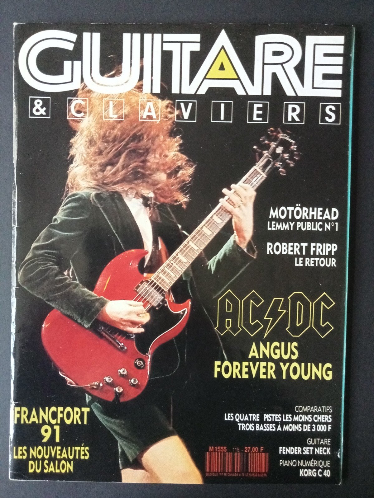 AC/DC magazine Guitar 1991, Ophalen of Verzenden