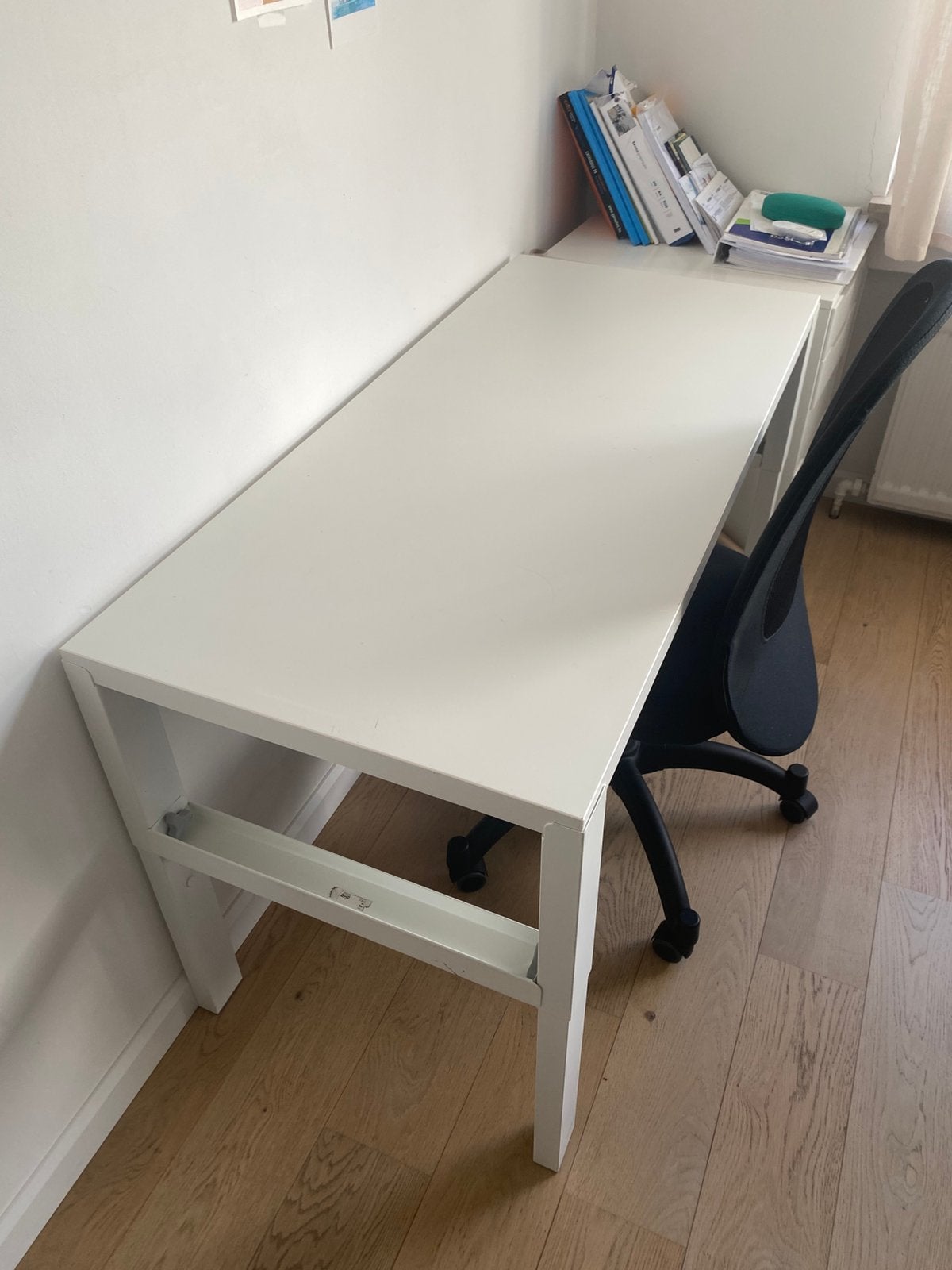 Bureau en stoel, Ophalen, Gebruikt