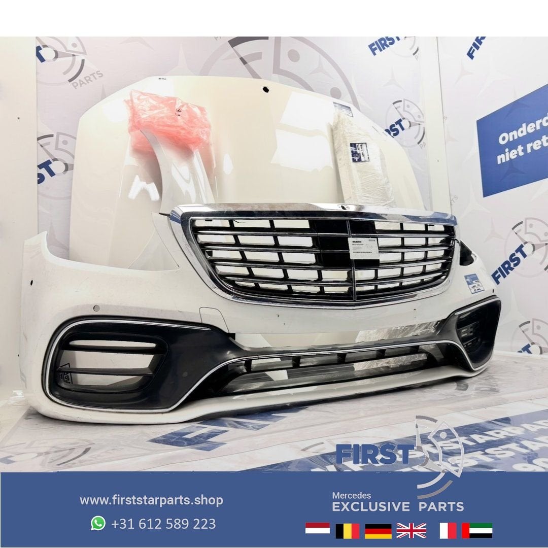2020 W222 S63 S65 AMG VOORKOP ORIGINEEL Mercedes S Klasse FA, Auto-onderdelen, Gebruikt, -, Voor, Ophalen of Verzenden