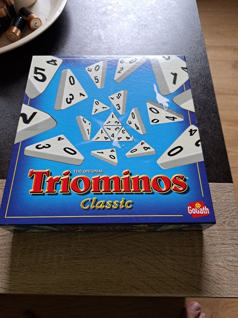 Triominos, Hobby en Vrije tijd, Een of twee spelers, Ophalen, Nieuw, Goliath