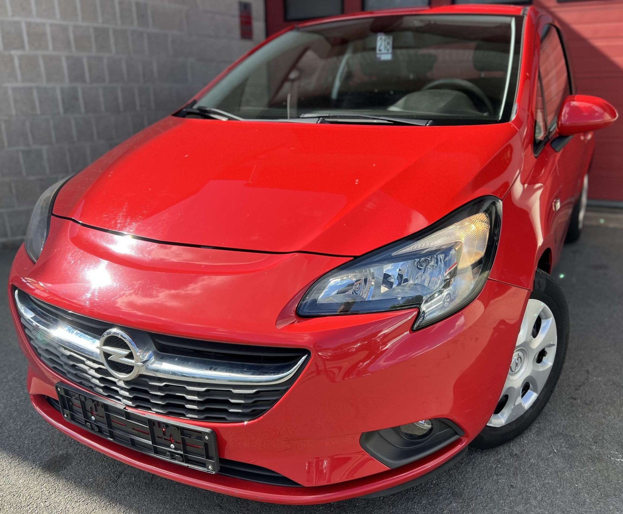 Opel Corsa 1.2i Enjoy + CLIM + EURO 6b, Rouge, Achat, Euro 6, Entreprise