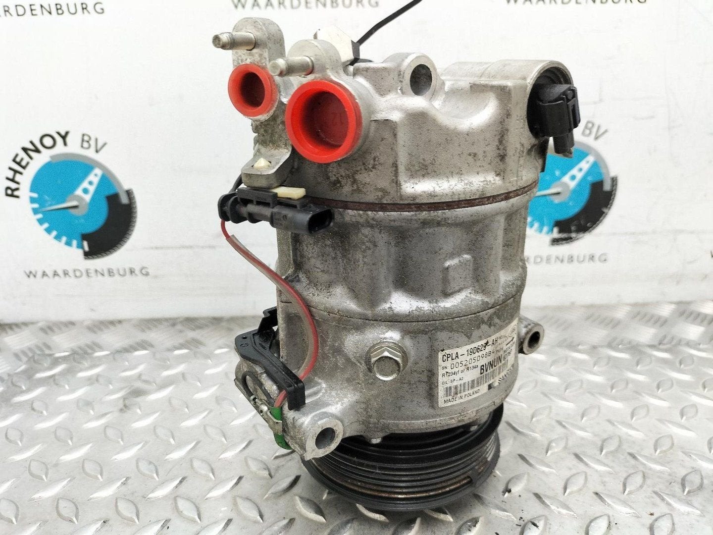 LANDROVER RANGE ROVER SPORT AIRCO COMPRESSOR / AIRCOPOMP 201, Ophalen of Verzenden, Gebruikt, ARN erkend