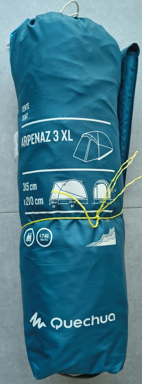 Quechua Arpenaz 3 XL kampeertent, Caravanes & Camping, Enlèvement ou Envoi