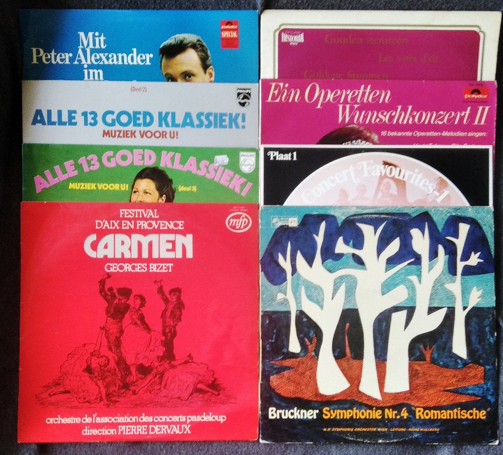 Lot Klassiek x 63, Ophalen
