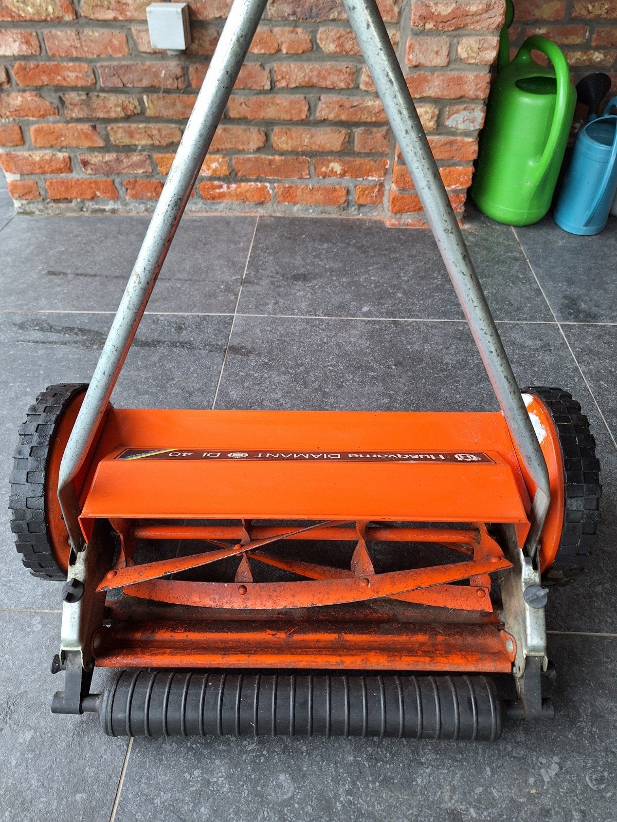 handmatig grasmachine, Tuin en Terras, Ophalen, Gebruikt