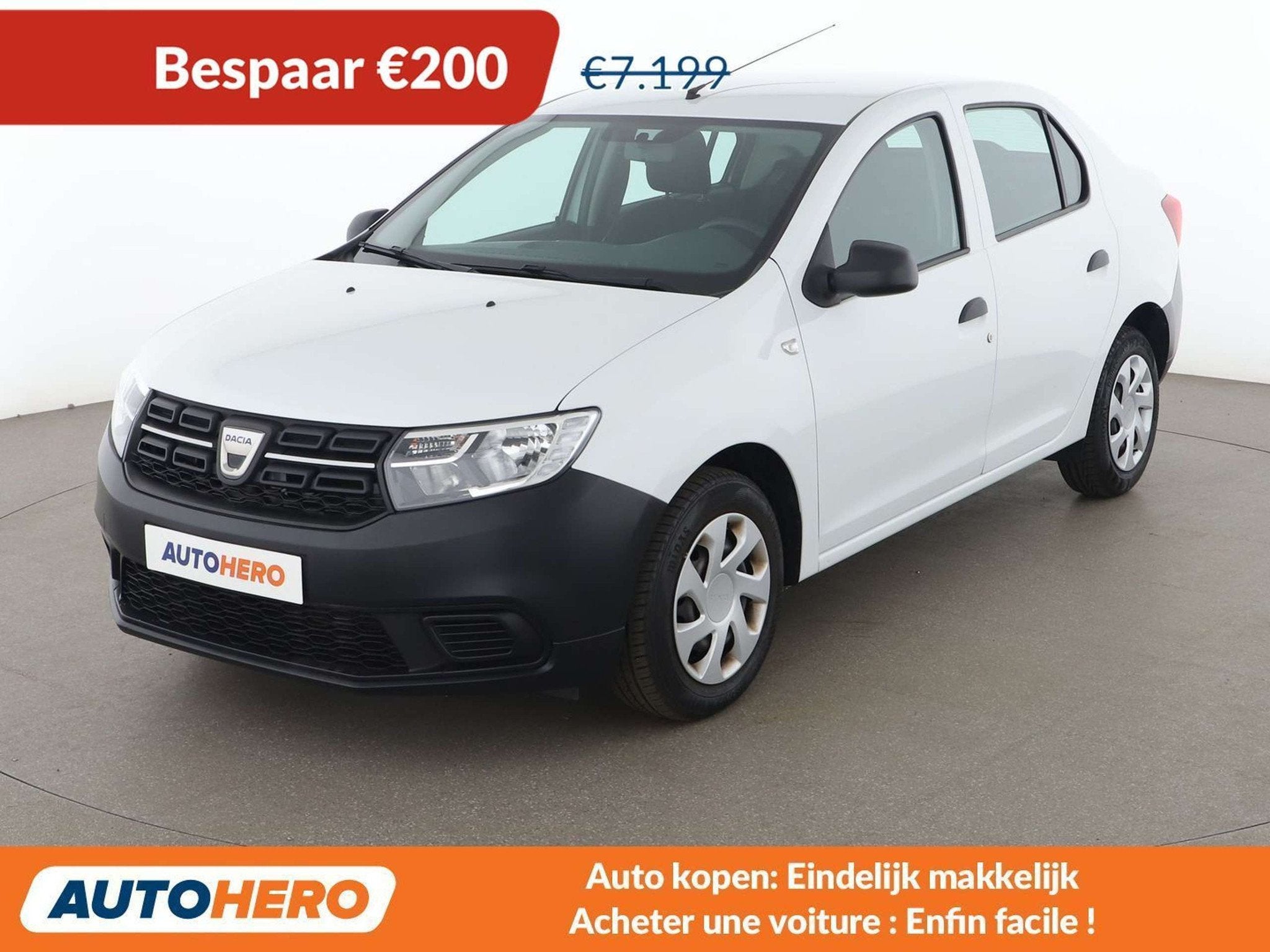 Dacia Logan 1.0 Ambiance (bj 2019), Voorwielaandrijving, 4 deurs, Gebruikt, Overige brandstoffen