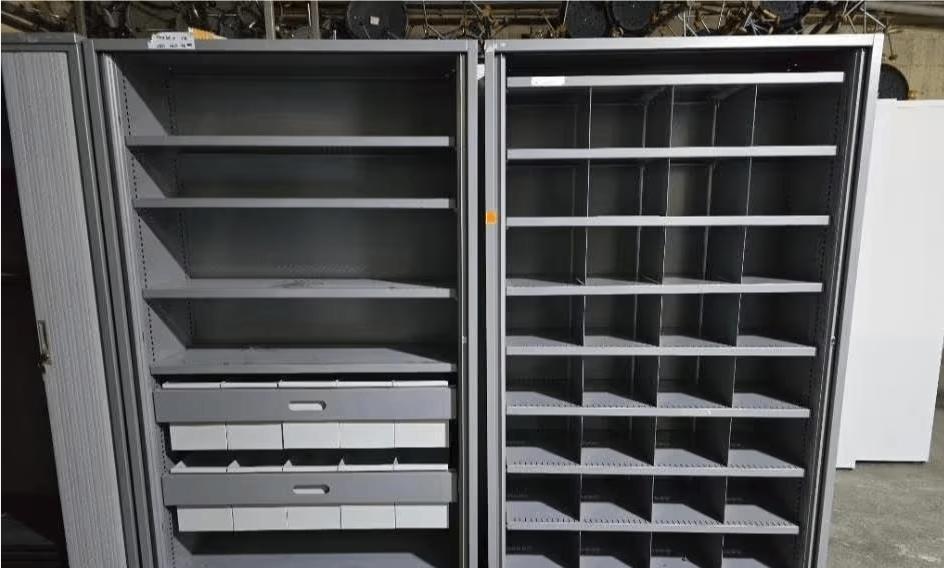 Armoire métallique avec tiroirs et bac de rangement, Enlèvement ou Envoi, Comme neuf