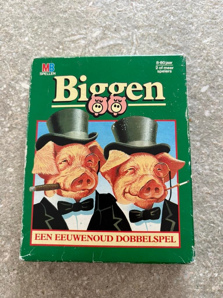 Biggen, Vijf spelers of meer, Ophalen of Verzenden, Gebruikt